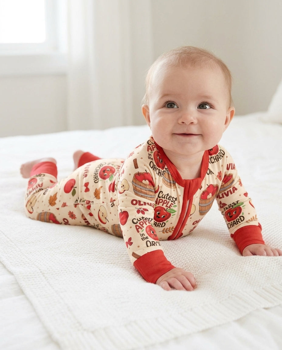 Cutest Apple In The Orchard Bamboo Convertible Zippy
