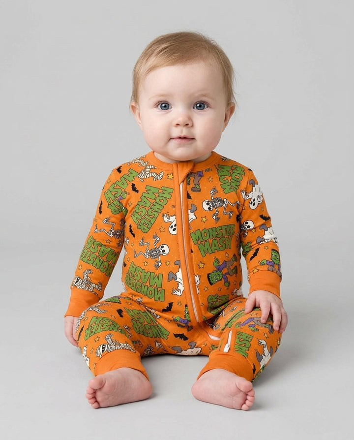 Monster Mash Halloween Bamboo Convertible Zippy
