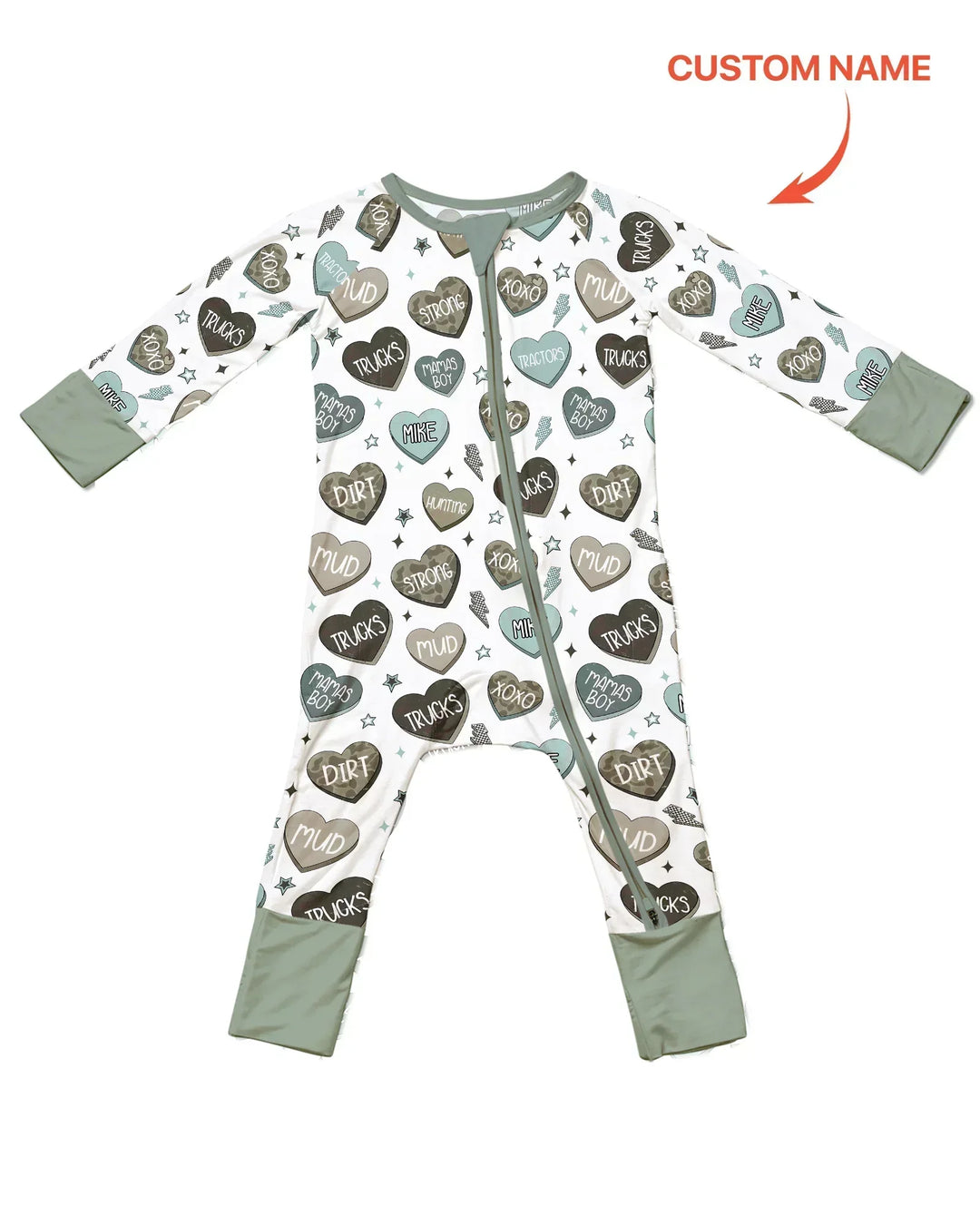 Gerippte Babykleidung mit individuellem Foto - Weich &amp; Skizzenhaft