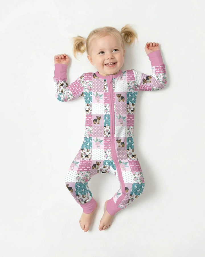 Gerippte Babykleidung mit individuellem Foto - Weich &amp; Skizzenhaft
