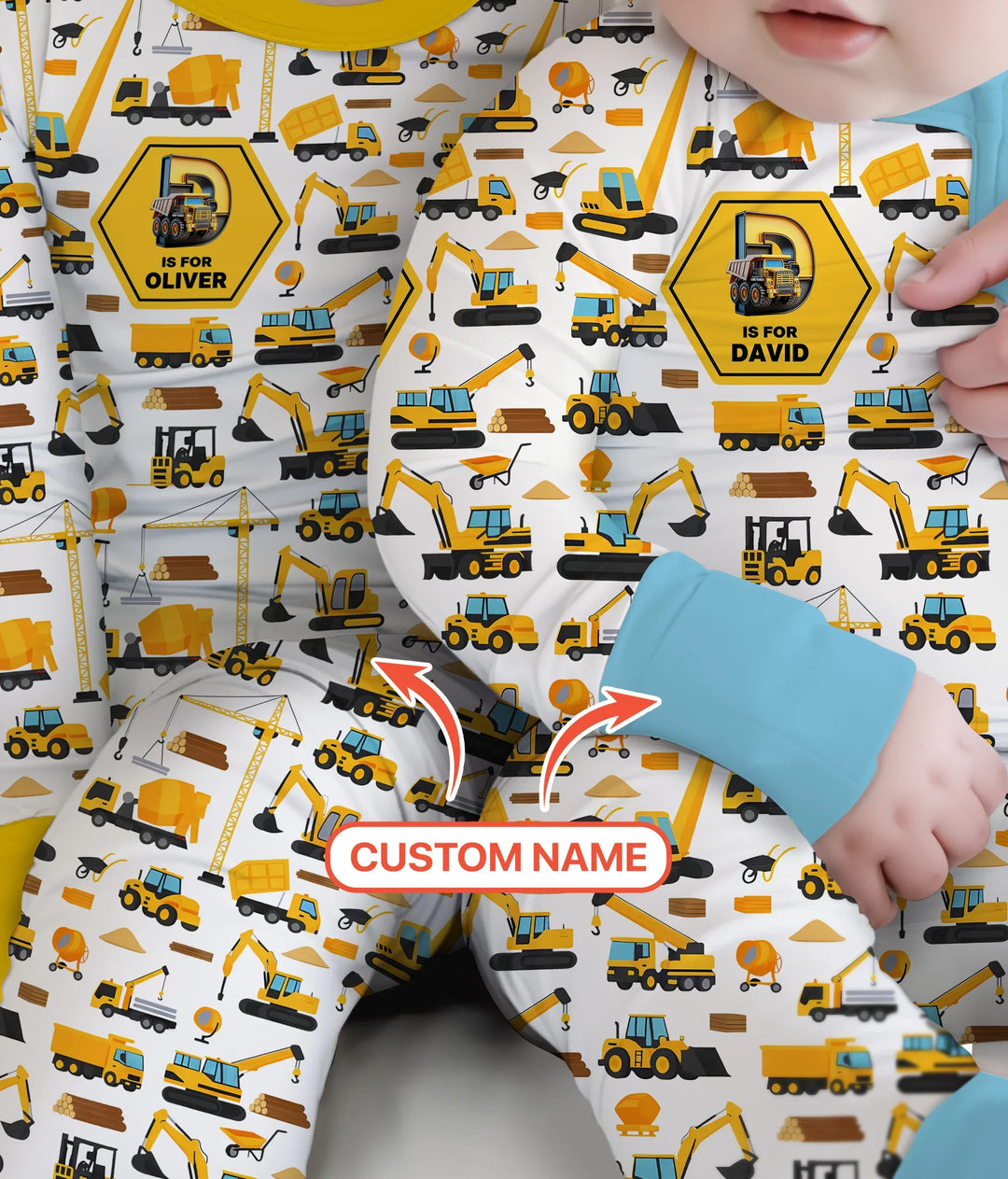 Gerippte Babykleidung mit individuellem Foto - Weich &amp; Skizzenhaft