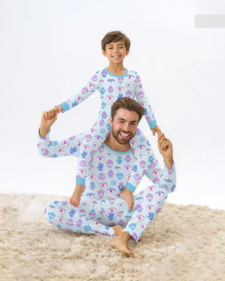 Vorlage Herren-Pyjama-Set