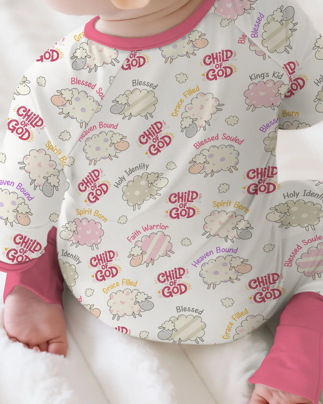 Gerippte Babykleidung mit individuellem Foto - Weich &amp; Skizzenhaft