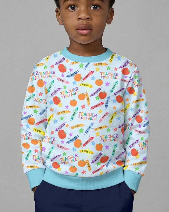 Sweatshirt mit Rundhalsausschnitt aus Bambusfaser