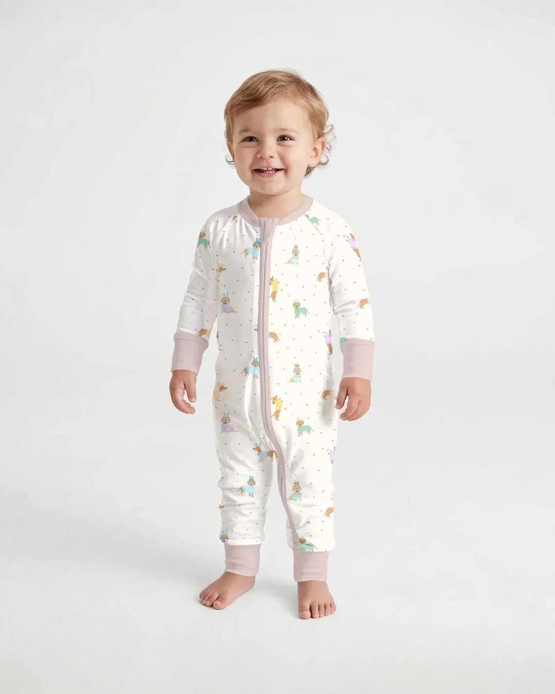 Easter Dachshund Bamboo Convertible Zippy