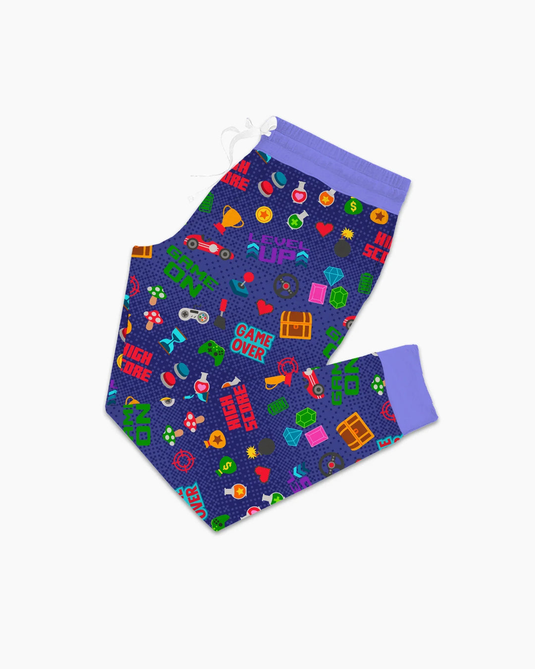 Gamer Mode On Familien-Partnerlook Bambus Damen Pyjama-Set
