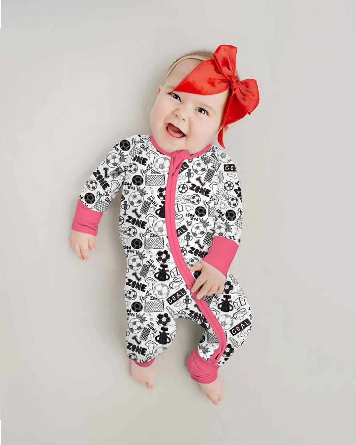 Gerippte Babykleidung mit individuellem Foto - Weich &amp; Skizzenhaft