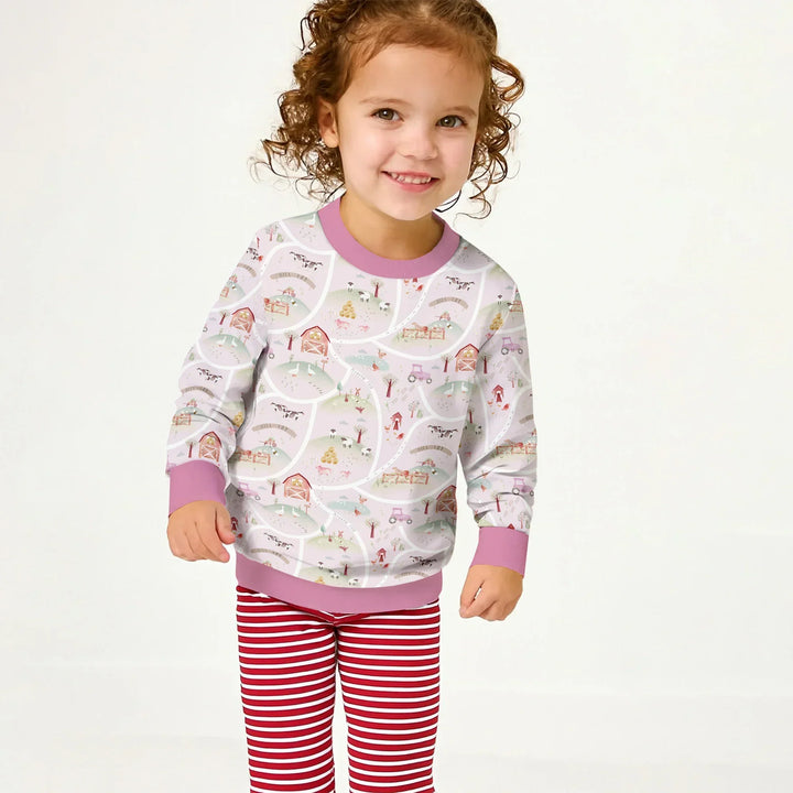 Farm Meadow Bamboo Crewneck Sweatshirt