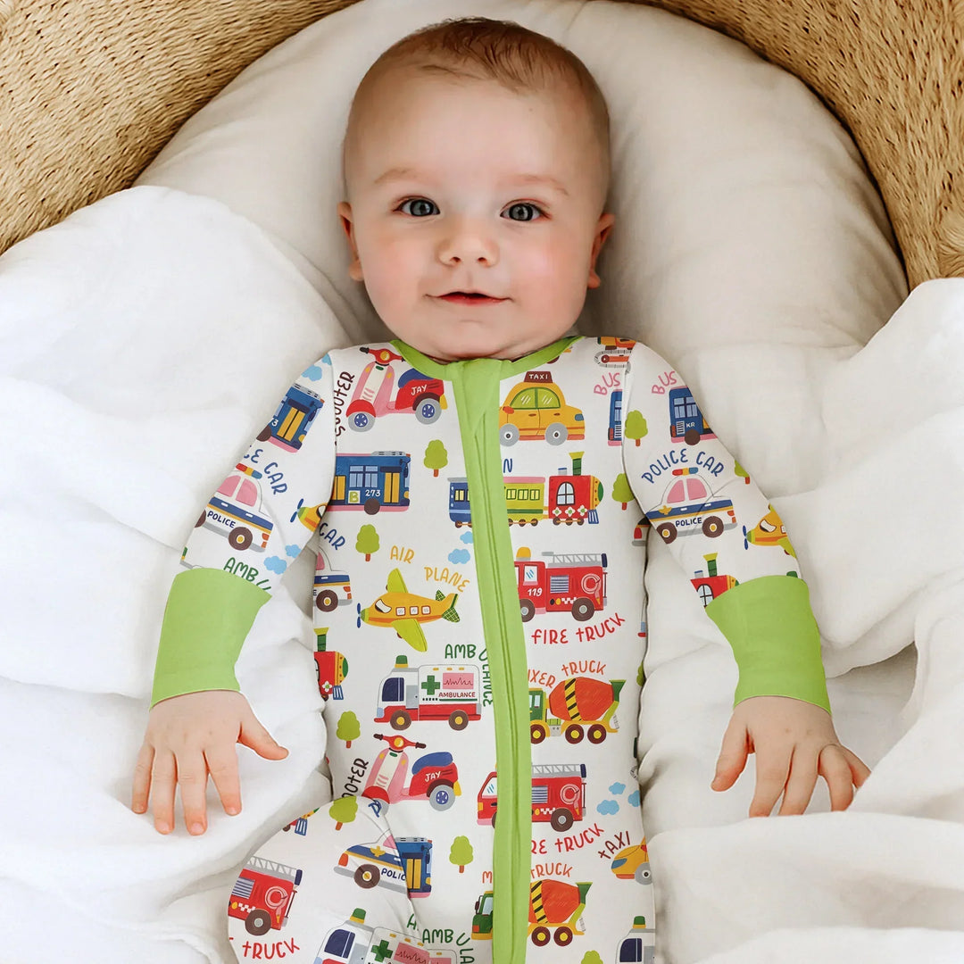 Gerippte Babykleidung mit individuellem Foto - Weich &amp; Skizzenhaft
