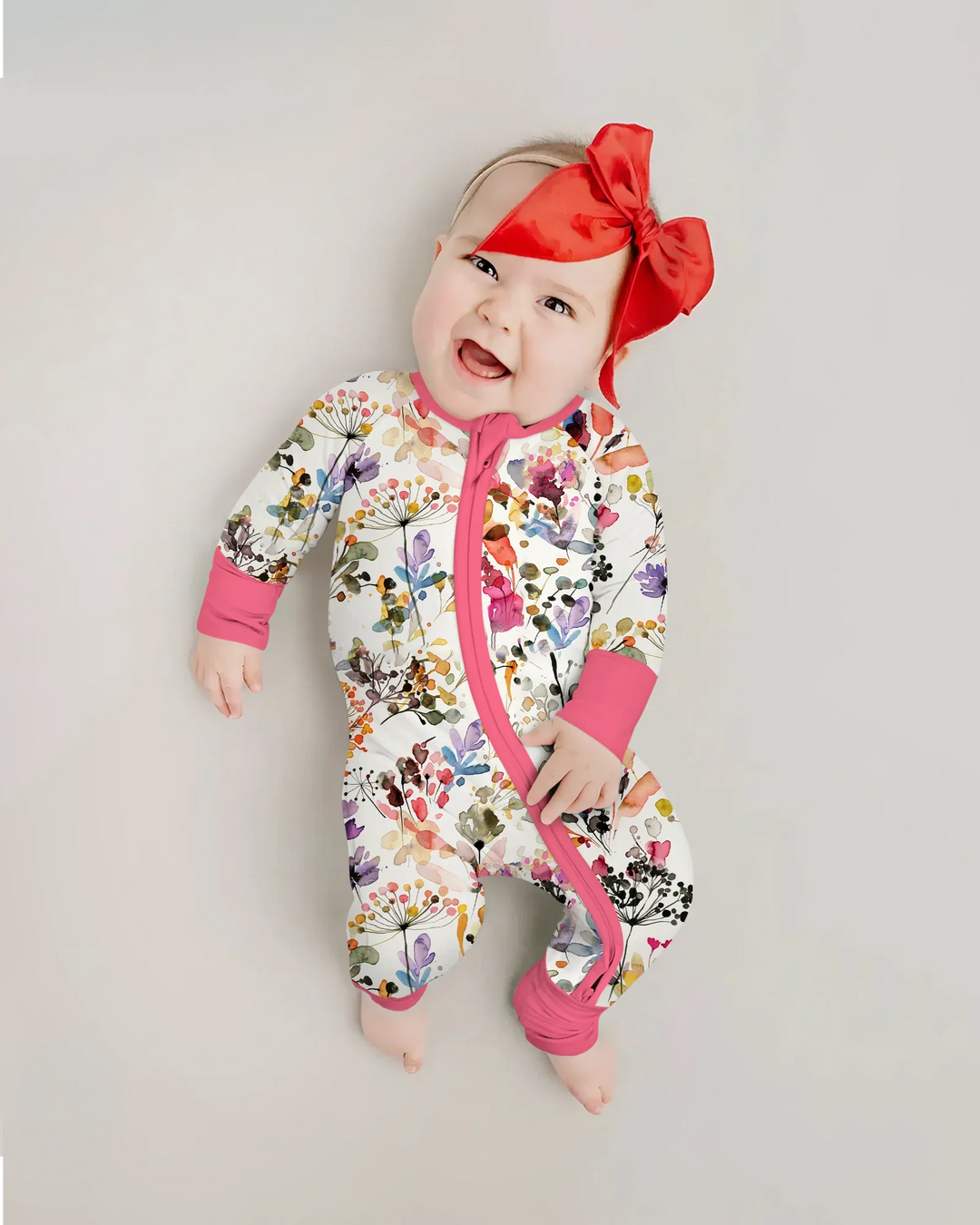 Gerippte Babykleidung mit individuellem Foto - Weich &amp; Skizzenhaft