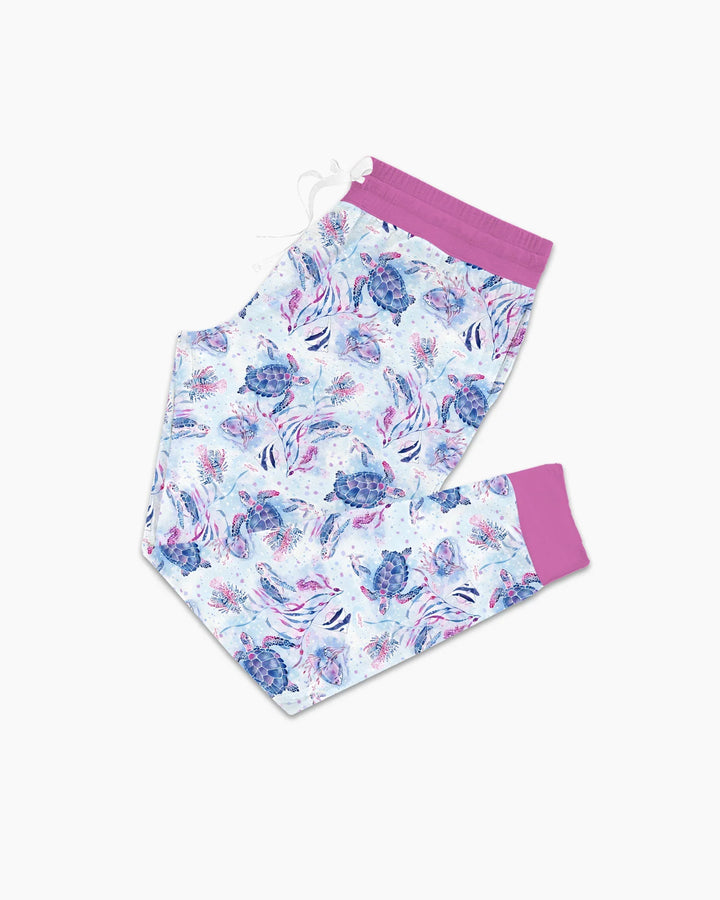 Little Turtles Familie passende Pyjama-Set aus Bambus für Damen