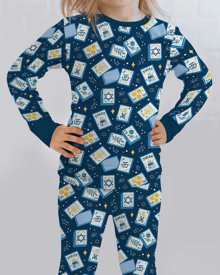 Love And Lights Bamboo Two Piece Long Sleeve Pajama Set