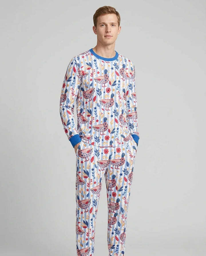 Vorlage Herren-Pyjama-Set