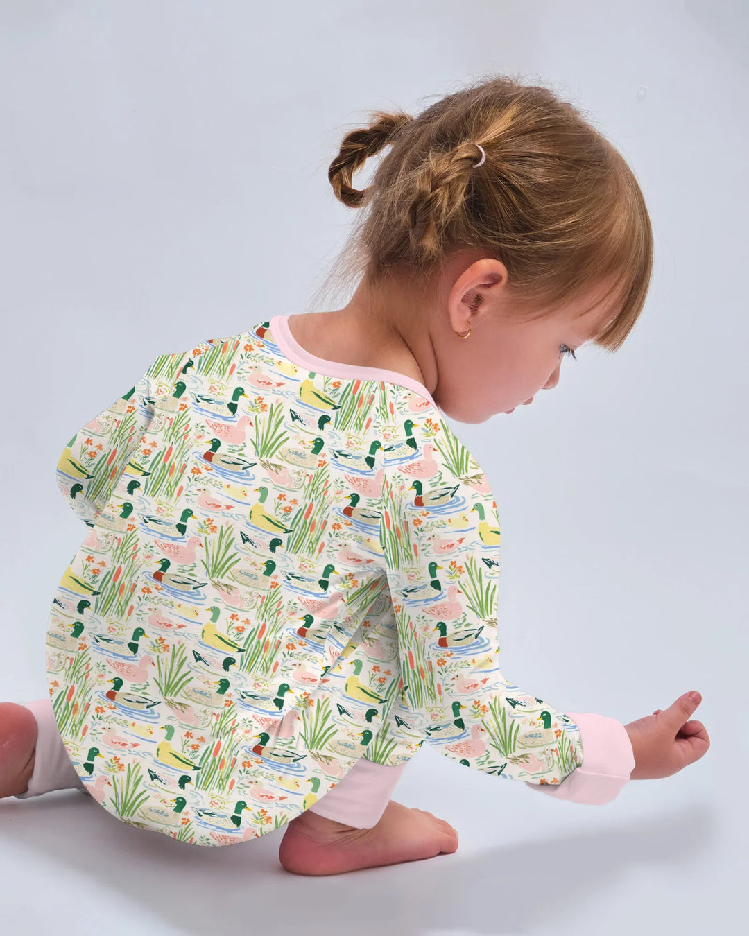 Gerippte Babykleidung mit individuellem Foto - Weich &amp; Skizzenhaft