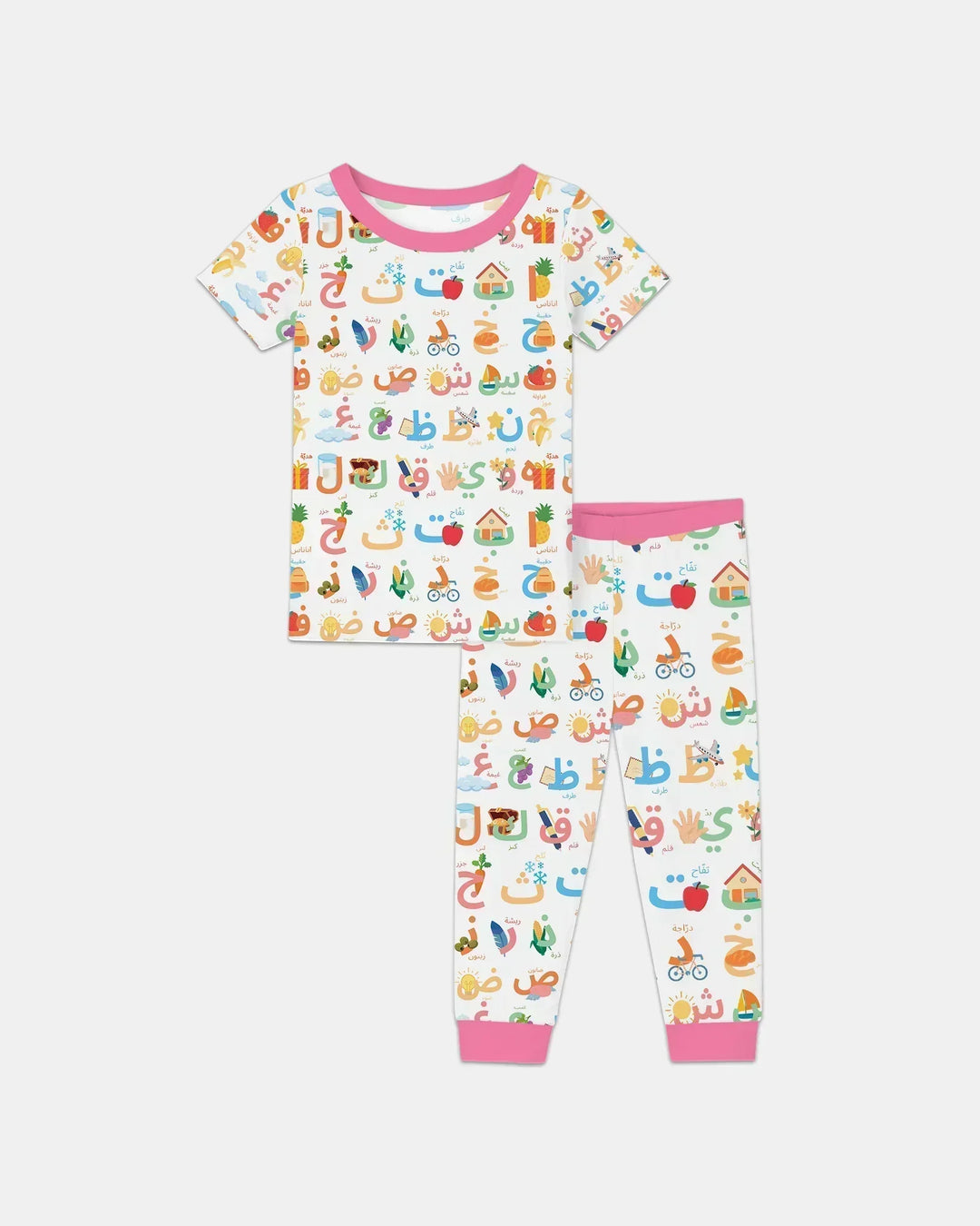 Zweiteiliges, kurzärmliges Pyjama-Set mit Marienkäfern