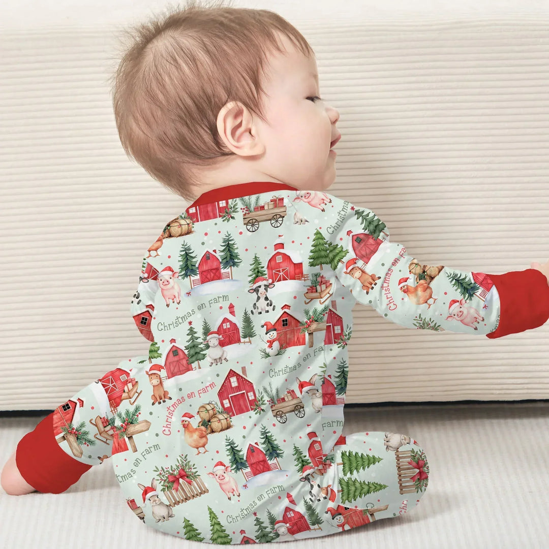 Gerippte Babykleidung mit individuellem Foto - Weich &amp; Skizzenhaft