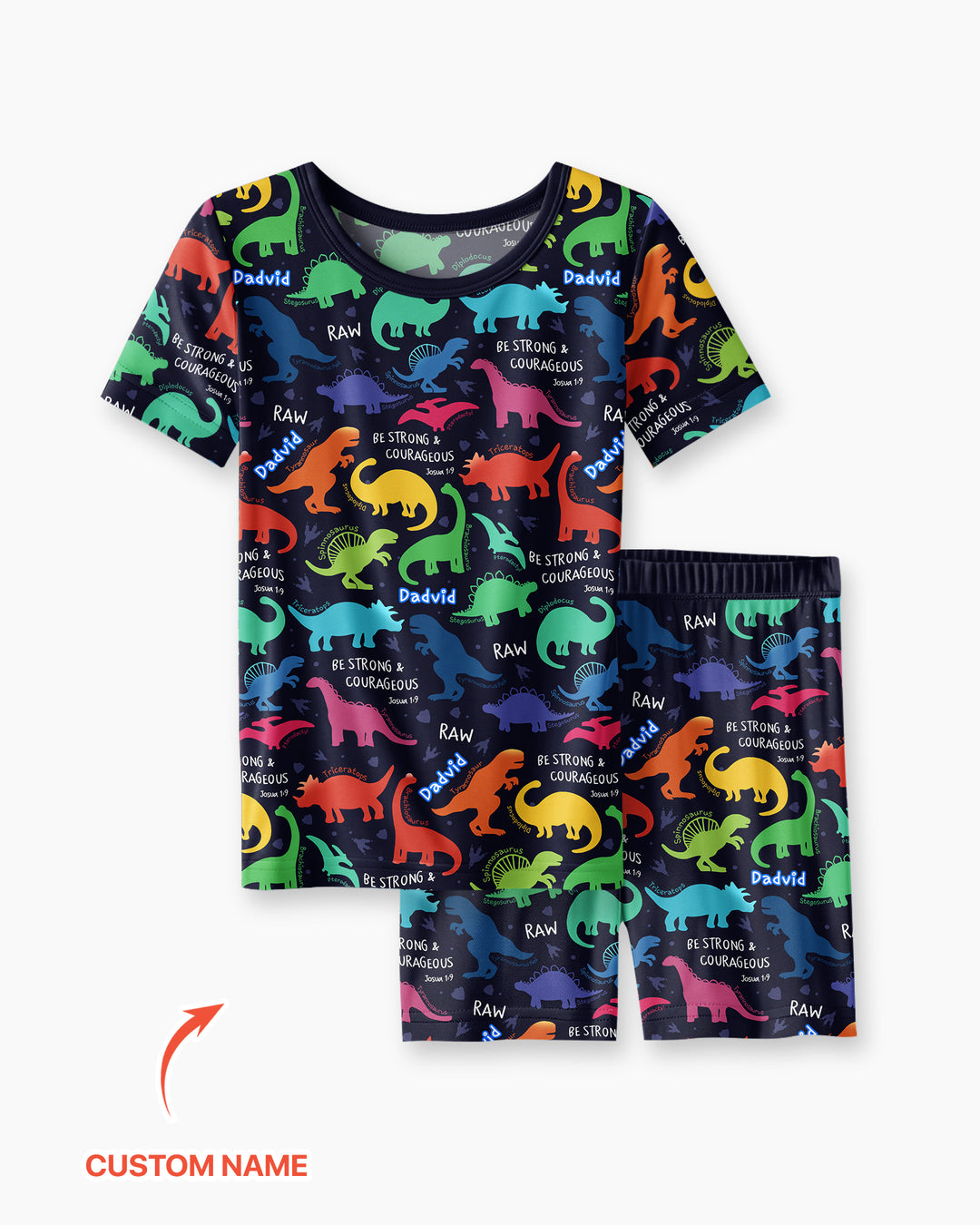 Schlafanzug-Set zweiteilig, kurze Ärmel, kurze Hose, Bambus