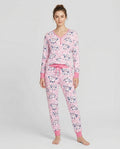 Vorlage Bambus Damen Pyjama Set