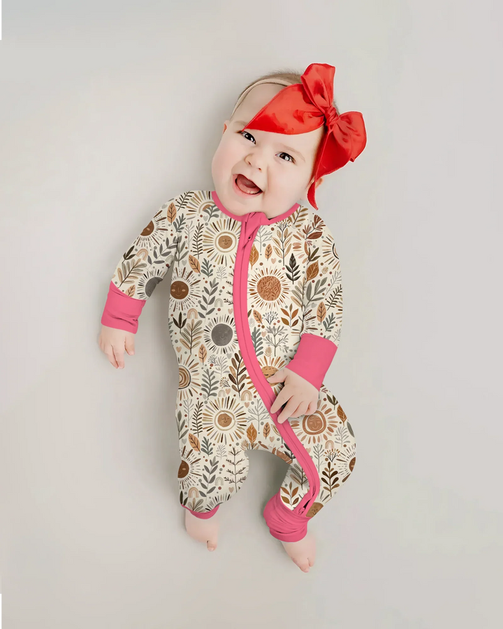 Boho Sunshine Garden Bamboo Convertible Zippy