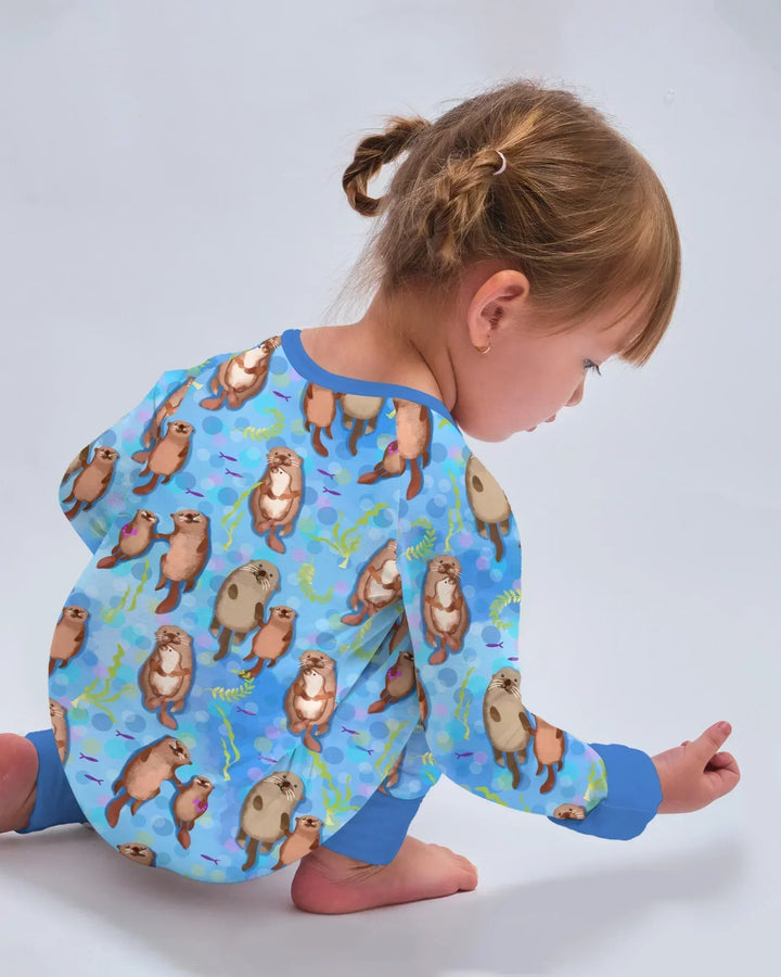 Gerippte Babykleidung mit individuellem Foto - Weich &amp; Skizzenhaft
