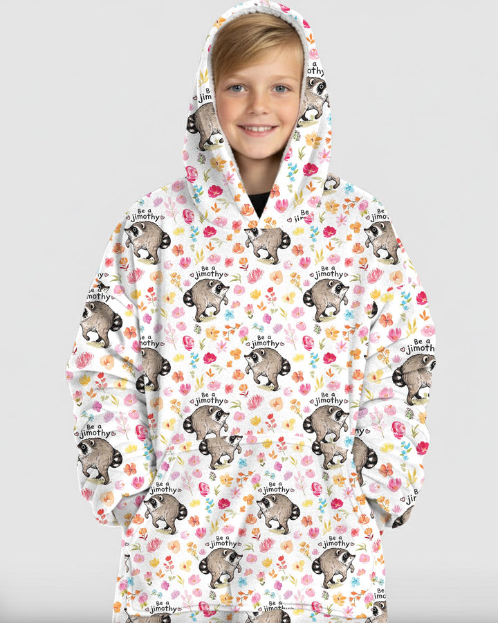 Be A Jimothy Family Matching Bamboo Blanket Hoodie