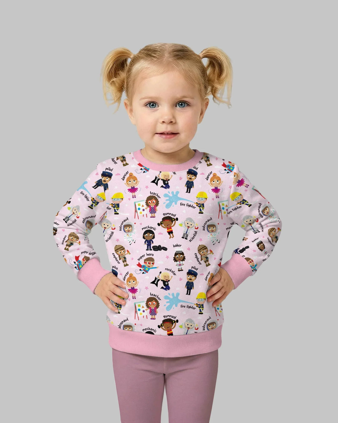 Sweatshirt mit Rundhalsausschnitt aus Bambusfaser