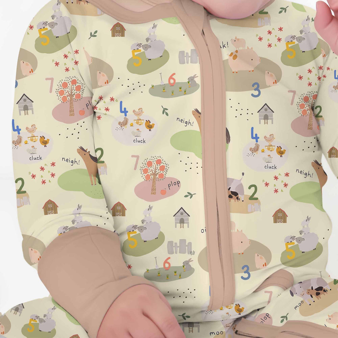 Gerippte Babykleidung mit individuellem Foto - Weich &amp; Skizzenhaft