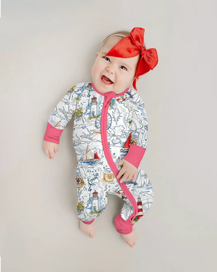 Seaside Adventure Map Bamboo Convertible Zippy
