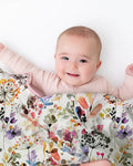 Autumn Meadow Botanicals Bamboo Blanket