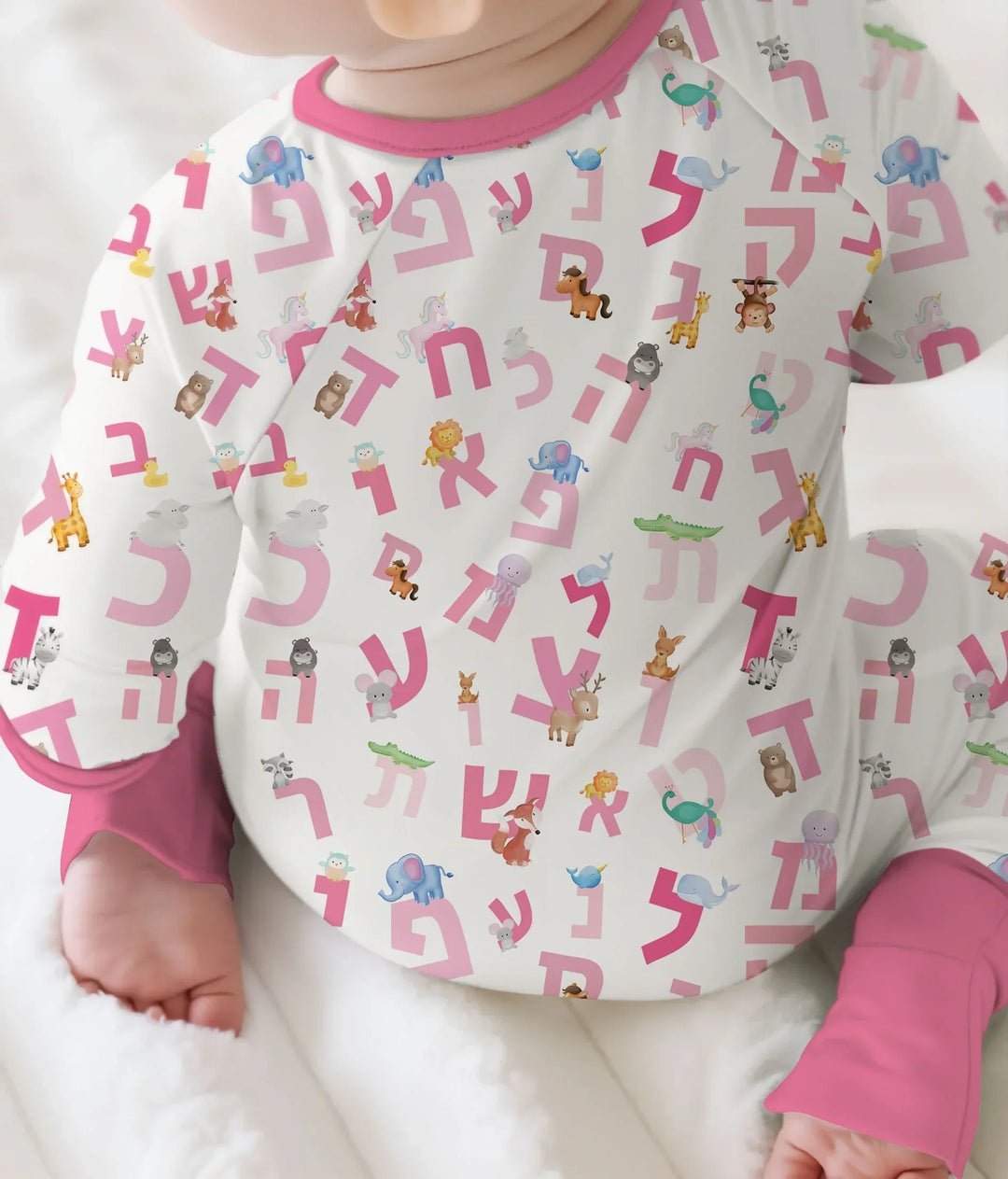 Gerippte Babykleidung mit individuellem Foto - Weich &amp; Skizzenhaft