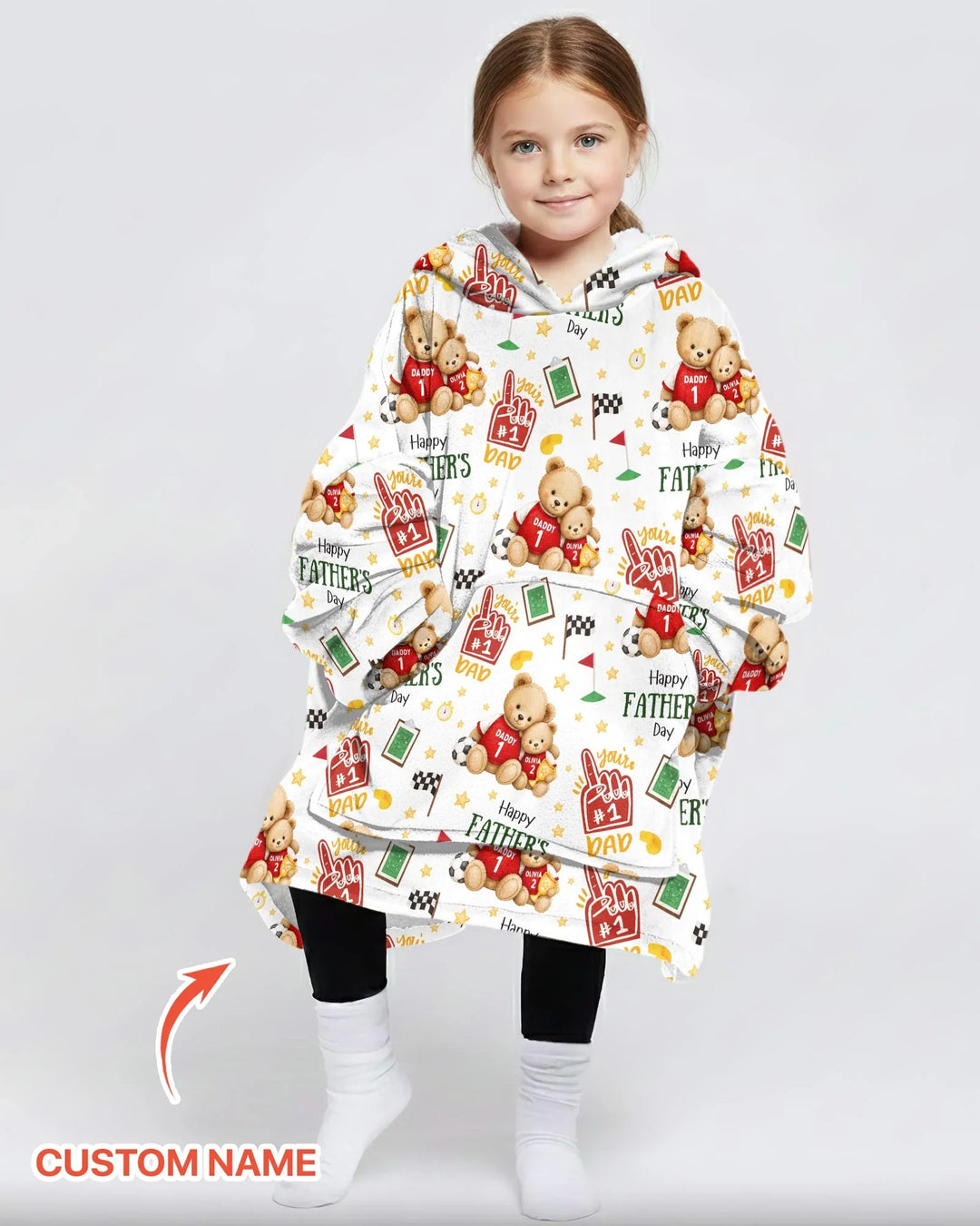 Benutzerdefinierter Bambus-Deckenhoodie (Vorlage)