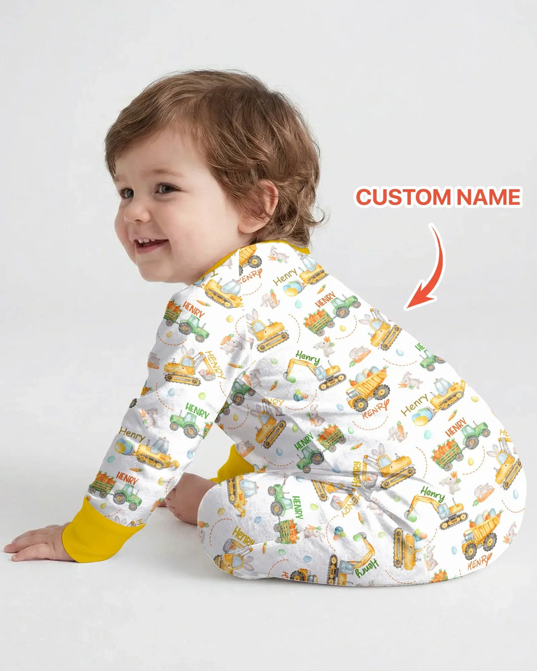 Gerippte Babykleidung mit individuellem Foto - Weich &amp; Skizzenhaft