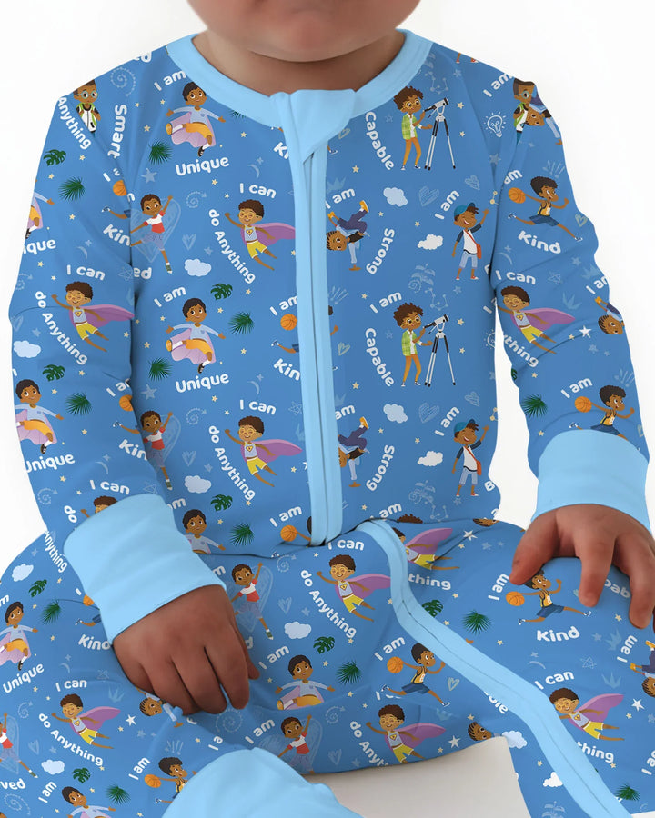 Gerippte Babykleidung mit individuellem Foto - Weich &amp; Skizzenhaft