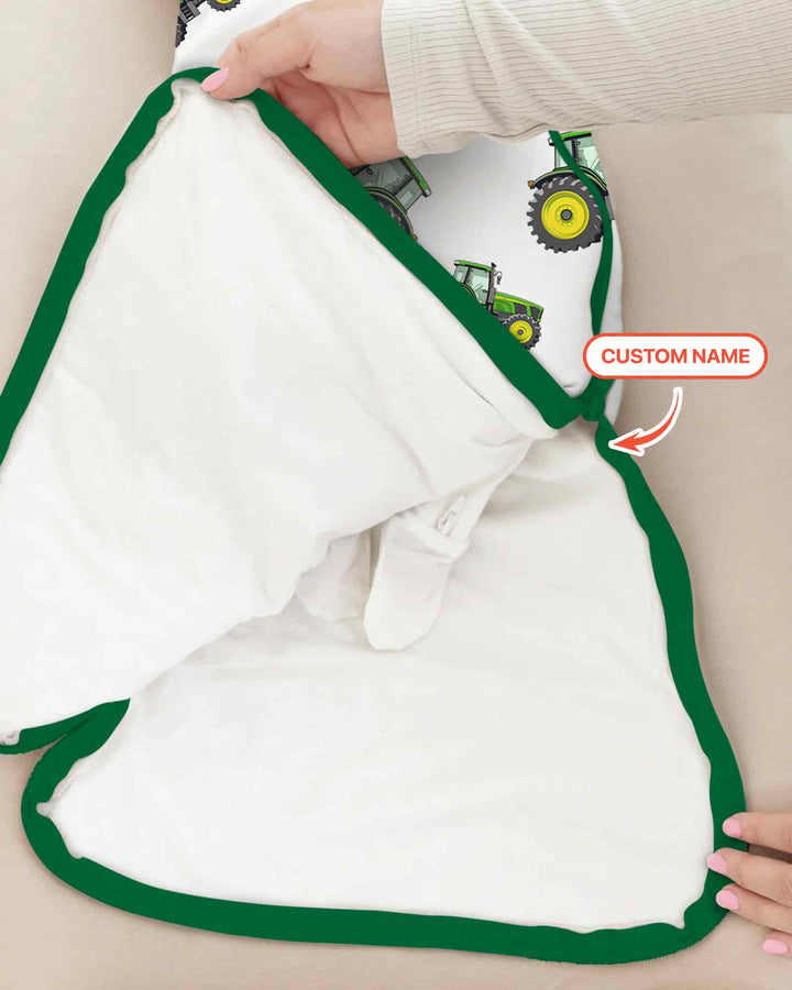 Schlafsack aus Bambus-Musselin – personalisierbar