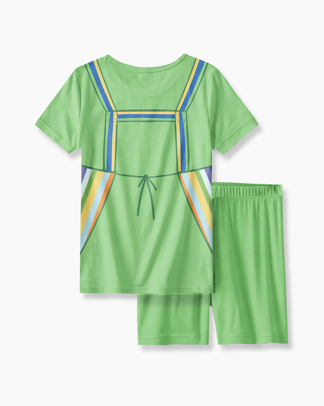 Schlafanzug-Set zweiteilig, kurze Ärmel, kurze Hose, Bambus