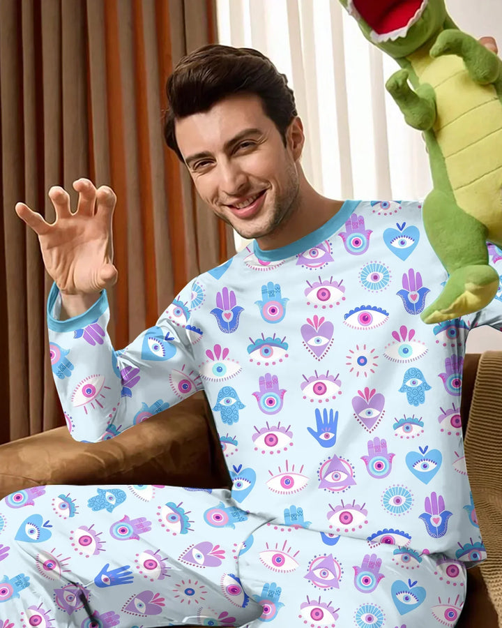 Vorlage Herren-Pyjama-Set
