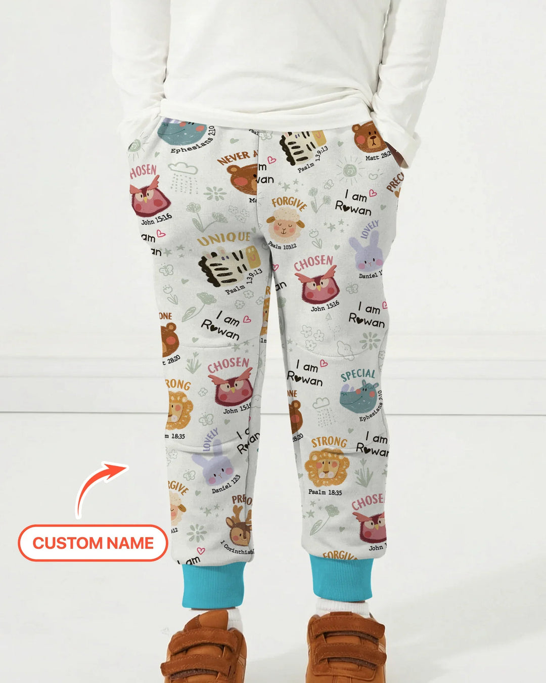 God’s Little Zoo Personalisierte Bambus-Jogginghose