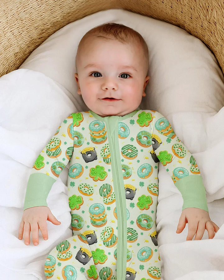 St. Patrick's Day Donut Bamboo Convertible Zippy