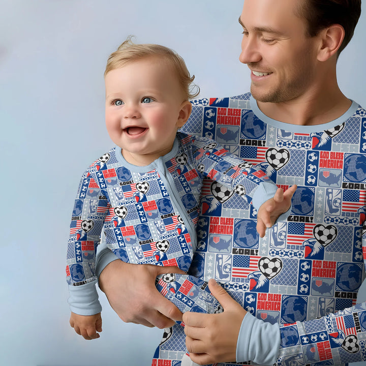 Vorlage Bambus-Pyjama-Set für Herren