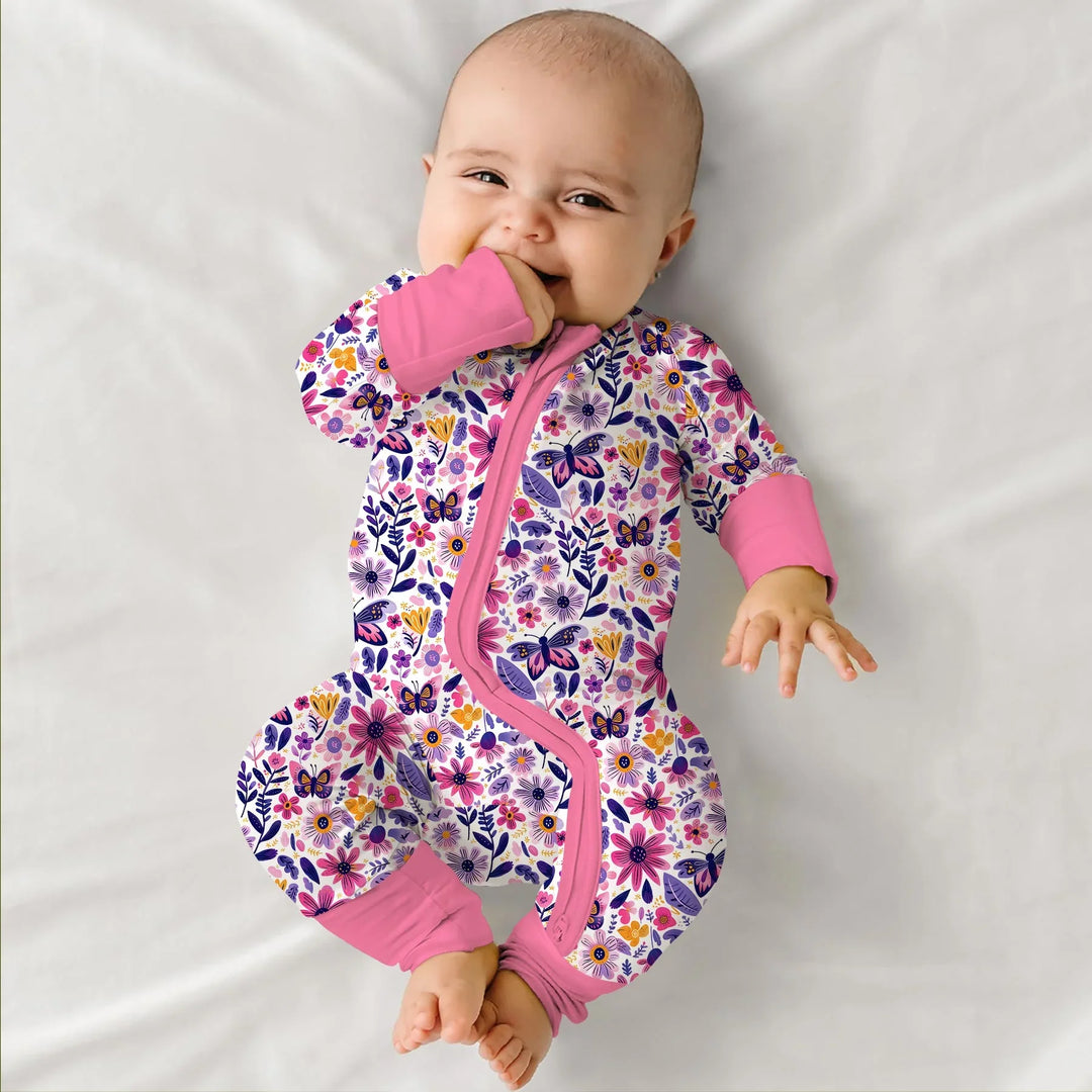Gerippte Babykleidung mit individuellem Foto - Weich &amp; Skizzenhaft