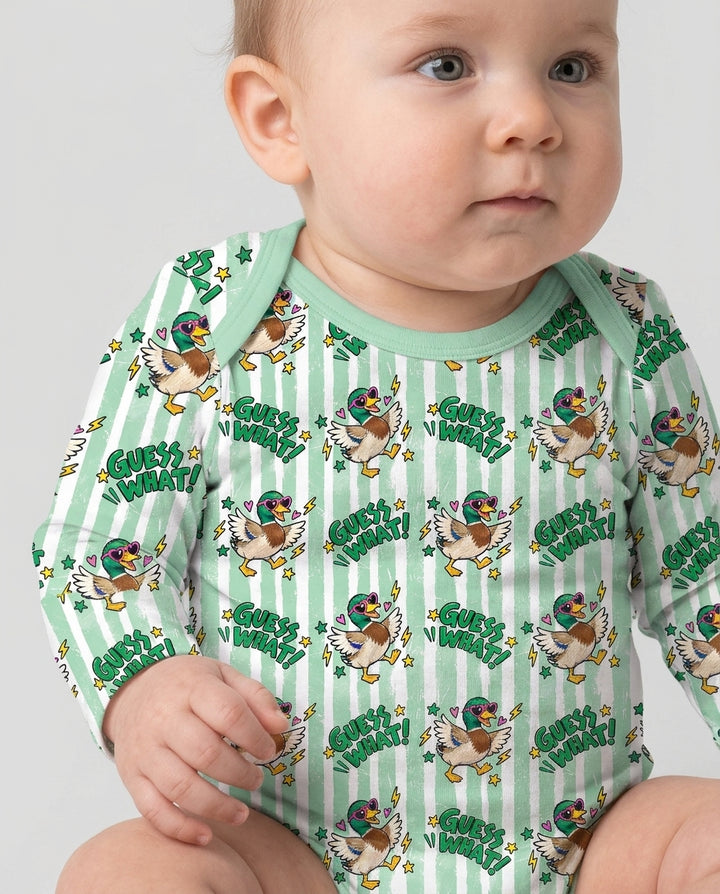Guess What Mallard Butt Bamboo Bodysuit