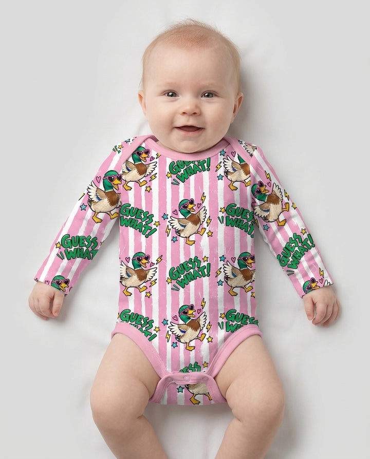 Guess What Mallard Butt Bamboo Bodysuit
