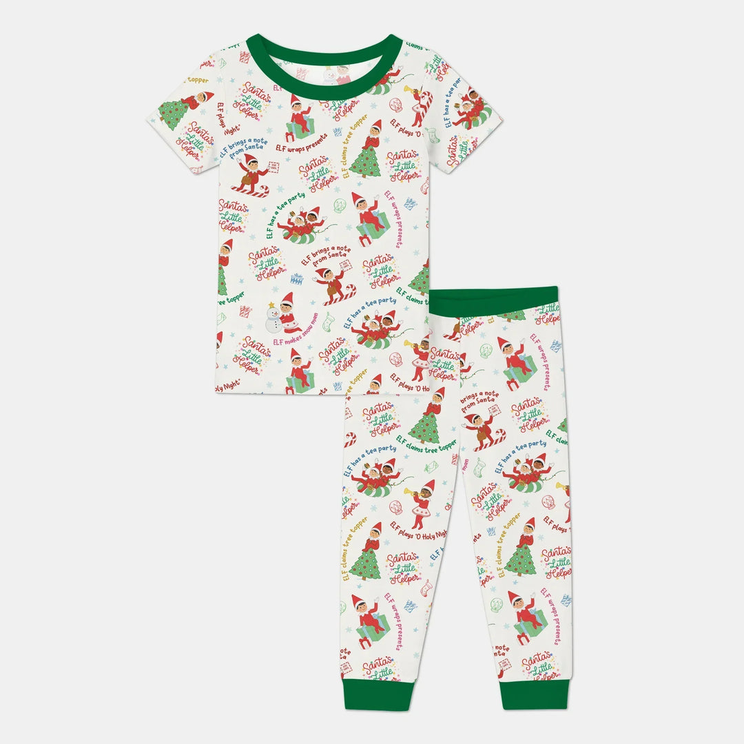 Zweiteiliges, kurzärmliges Pyjama-Set mit Marienkäfern