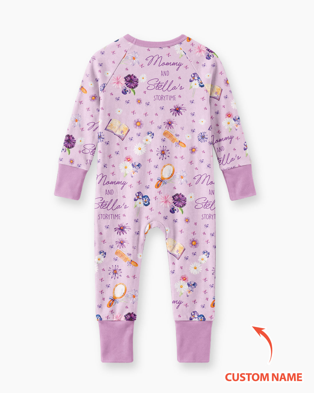 Mommy Daddy And Me Bedtime Story Family Matching Bamboo Convertible Zippy