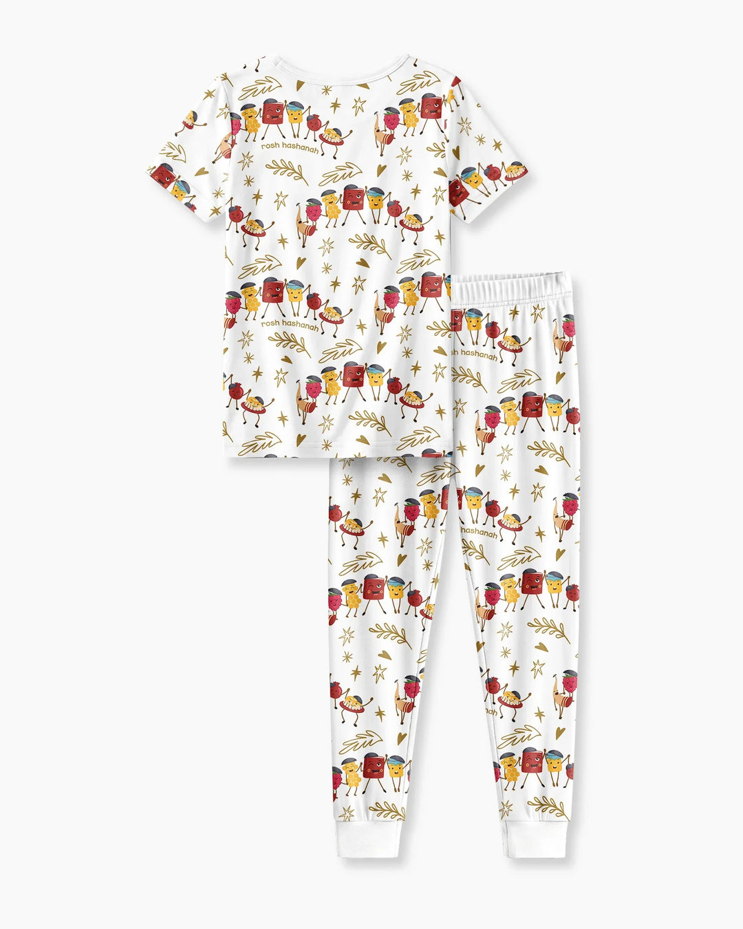 Zweiteiliges, kurzärmliges Pyjama-Set mit Marienkäfern