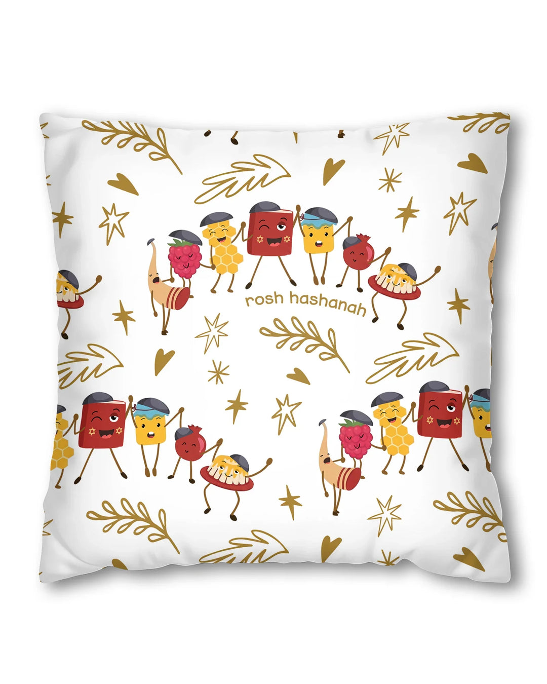 Let's Celebrate Rosh Hashanah Bamboo Pillow Case