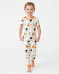 Zweiteiliges, kurzärmliges Pyjama-Set mit Marienkäfern