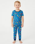 Little Fisher’s Adventure Bamboo Two Piece Short Sleeve Pajama Set