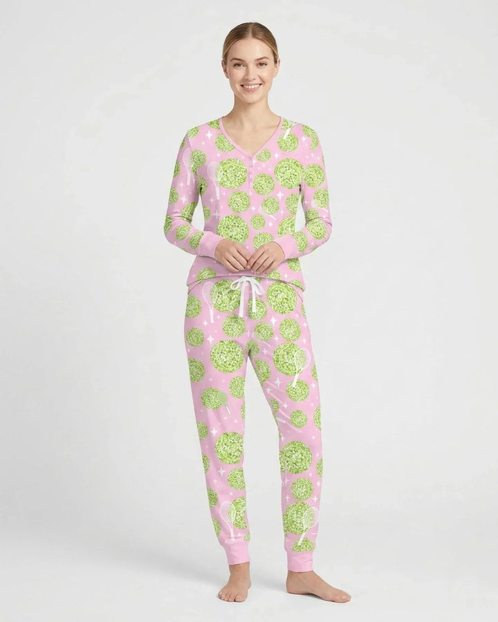 Vorlage Bambus Damen Pyjama Set