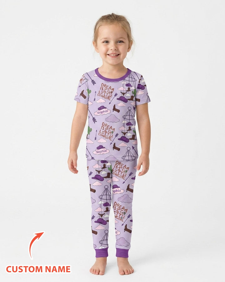Zweiteiliges, kurzärmliges Pyjama-Set mit Marienkäfern